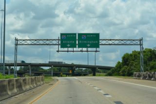 Day St east at I-65/85 - Montgomery, AL