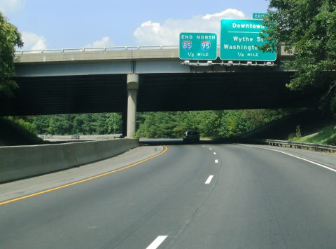 I-85/US 460 north at I-95 - 2004