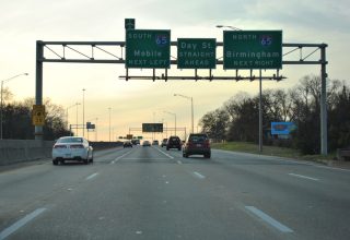 I-85 south at I-65 - 2013