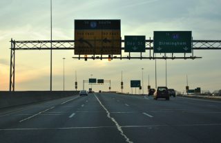 I-85 south at I-65 - 2013