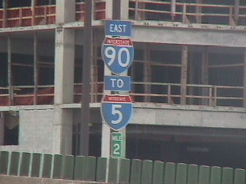 4th Ave S at I-90 - Seattle, WA - 1999