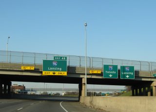 I-75 south at I-96 - Detroit, MI