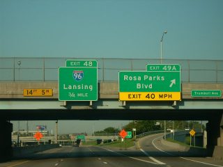 I-75 south at I-96 - 2007