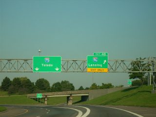 I-75 south at I-96 - 2007