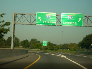 I-75 south at I-96 - 2007