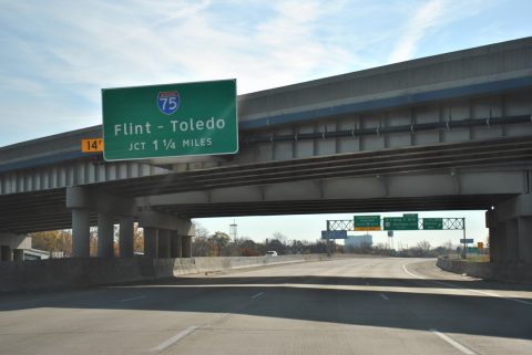 I-96 east at I-75 - Detroit, MI