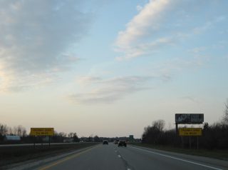 I-96 west at US 31 - Fruitport Charter Twp, MI