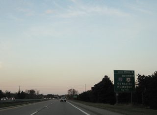 US 31 north at I-96/US 31 Business - Norton Shores, MI