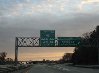 US 31 south at I-96/US 31 Business - Norton Shores, MI