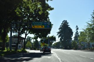 OR 99/126 east at I-105 in Eugene, Oregon