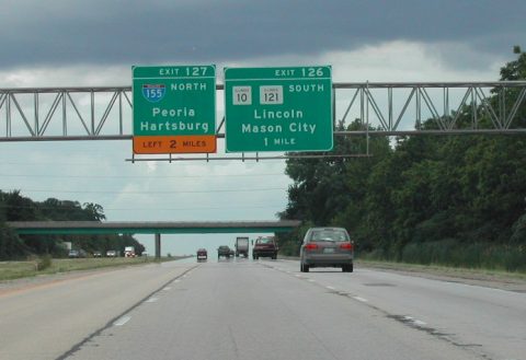 I-55 north at I-155 - 2002