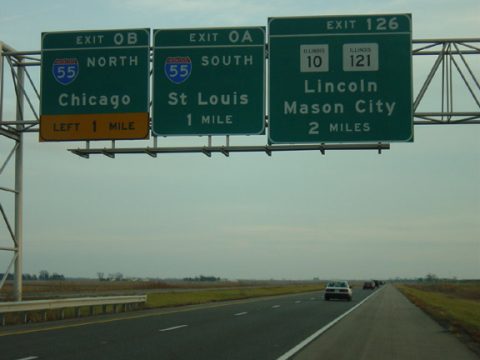 I-155 south at I-55 - 2001