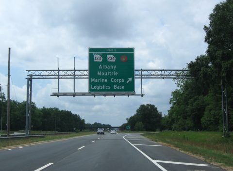 US 19/SR 3 south at SR 133 - Albany, GA