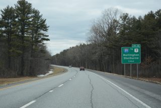 I-89 north at I-189 - South Burlington, VT