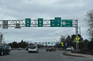 US 7 north at I-189 - South Burlington, VT