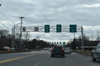 US 7 south at I-189 - Burlington, VT