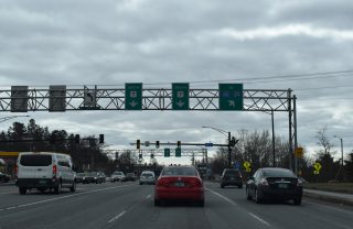 US 7 south at I-189 - Burlington, VT