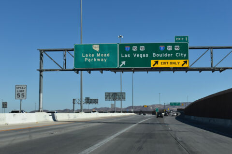 I-215 east at SR 564 (Lake Mead Parkway) east and Interstate 11