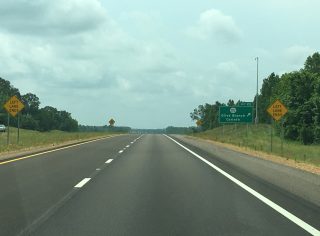 I-269 south at MS 302 - 2016