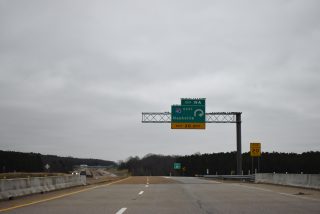 SR 385 south at I-40/269 - Arlington, TN