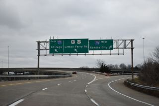 Exit 197 south at the beginning of I-255 east and I-270 west
