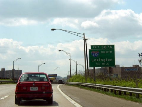 I-40 west at I-275 - 2003