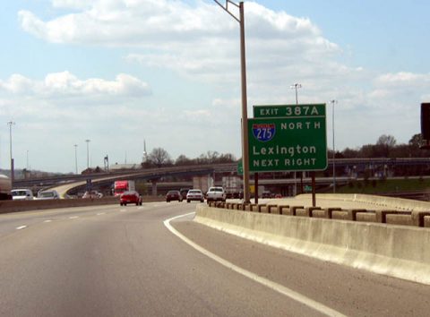 I-40 west at I-275 - 2003