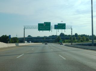 I-40 west at I-275 - Knoxville, TN