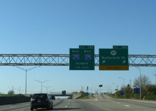 I-71/75 south at I-275 - Fort Mitchell, KY