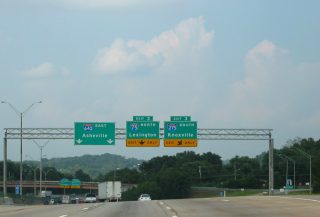 I-75/640 north at I-275/US 25W - 2003