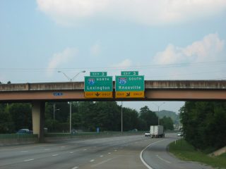 I-75/640 north at I-275/US 25W - 2003