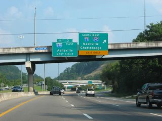 I-75 south at I-275/640-US 25W - 2003