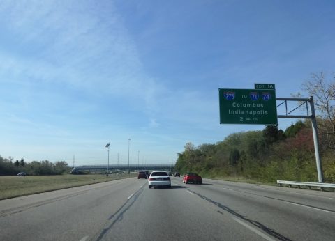 I-75 south at I-275 - West Chester Twp, OH