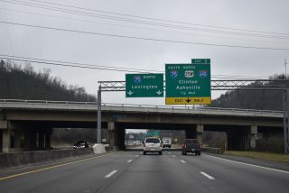 I-275 north at I-75/640-US 25W - Knoxville, TN
