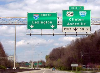 I-275 north at I-75/640-US 25W - 2003