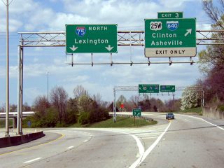 I-275 north at I-75/640-US 25W - 2003