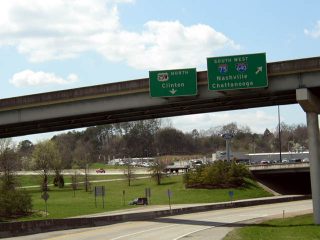 I-275 north at I-75/640-US 25W - Knoxville, TN