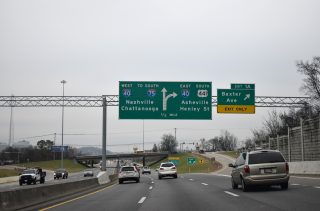 I-275 south at I-40/US 441 - Knoxville, TN