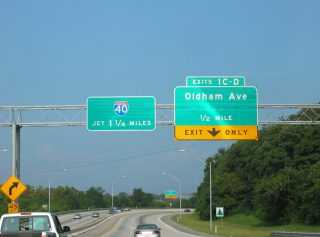 I-275 south at I-40/US 441 - 2003
