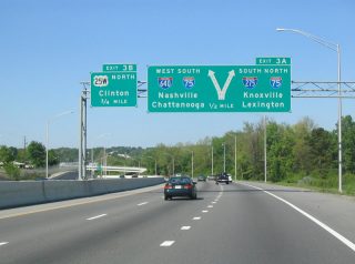 I-640/US 25W west at I-75/275 - 2005