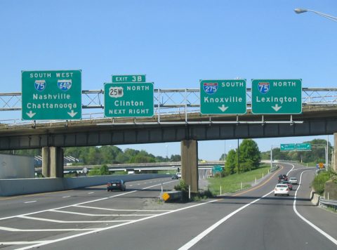 I-640/US 25W west at I-75/275 - 2005