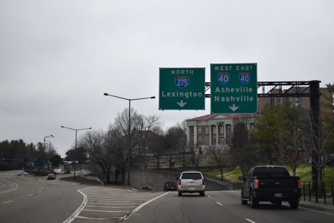 US 441 north at I-275 - Knoxville, TN
