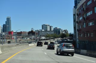 I-280 north at King Street in San Francisco, California