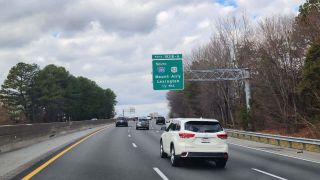 I-40 advances a half mile west from NC 109 and Clemmonsville Rd to I-285