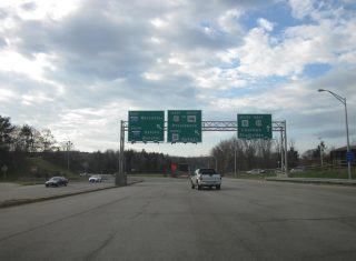 I-90/Mass Pike at I-295/390 - Auburn, MA