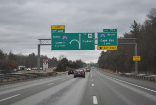 I-290 east at I-495/Route 85 - Marlborough, MA