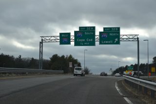 I-290 west at I-495 - Marlborough, MA
