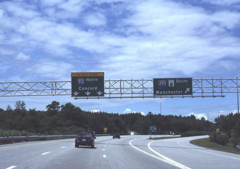 I-93 north at I-293 - 2001