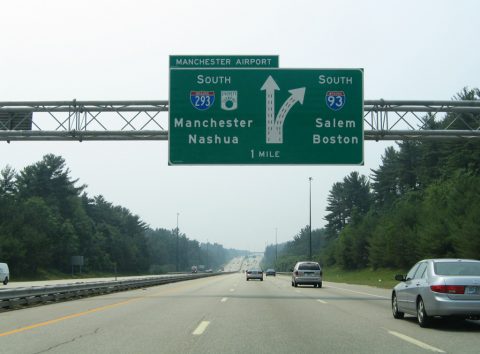 I-93/Everett Tpk south at I-293 - 2005