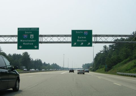 I-93/Everett Tpk south at I-293 - 2005